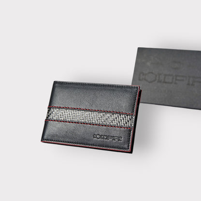 Blade slim cardholder red edges