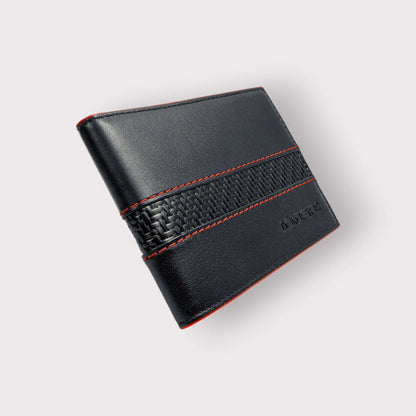 Blade slim cardholder red edges