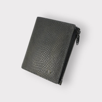 SNAKE EYE - Bifold Zip Wallet with Coin Pocket - COLDFIRE