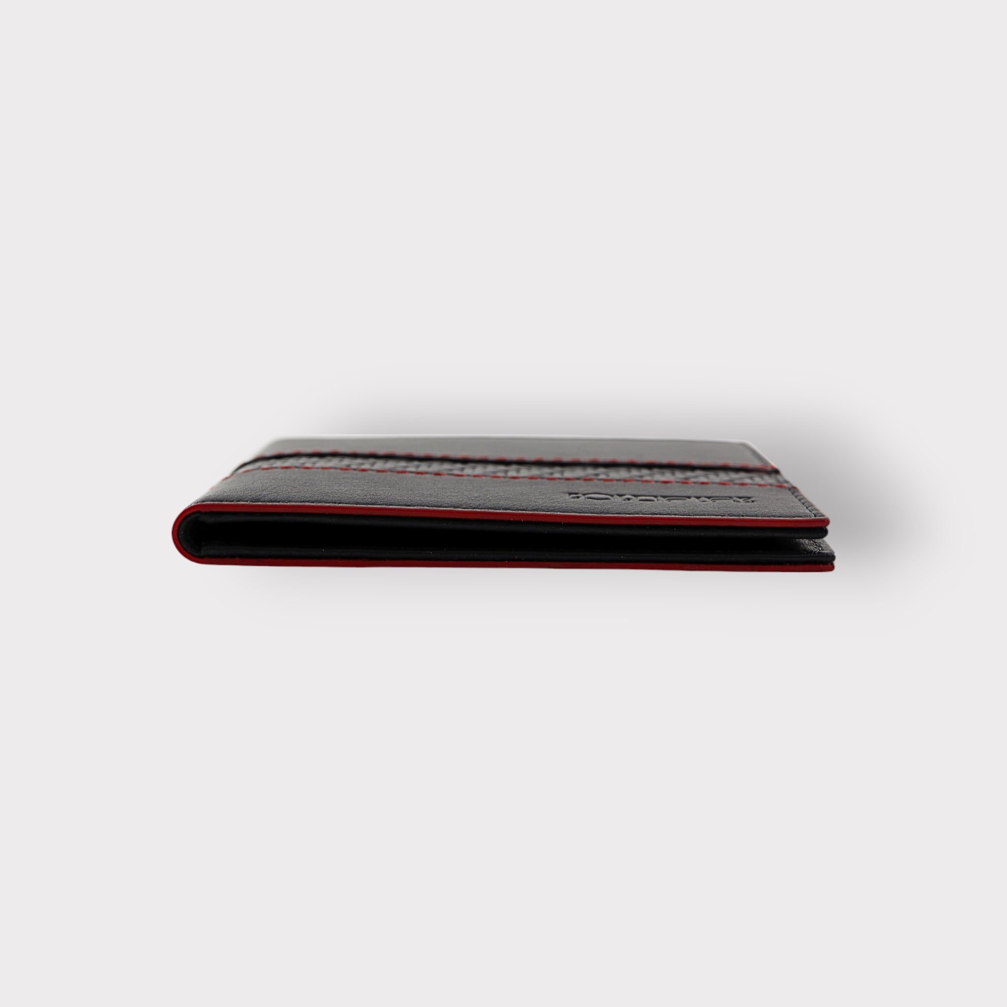 Blade slim cardholder red edges