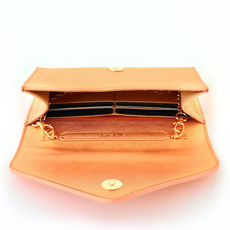 Small handbag - crossbody - genuine leather - Corona Gold | COLDFIRE - COLDFIRE