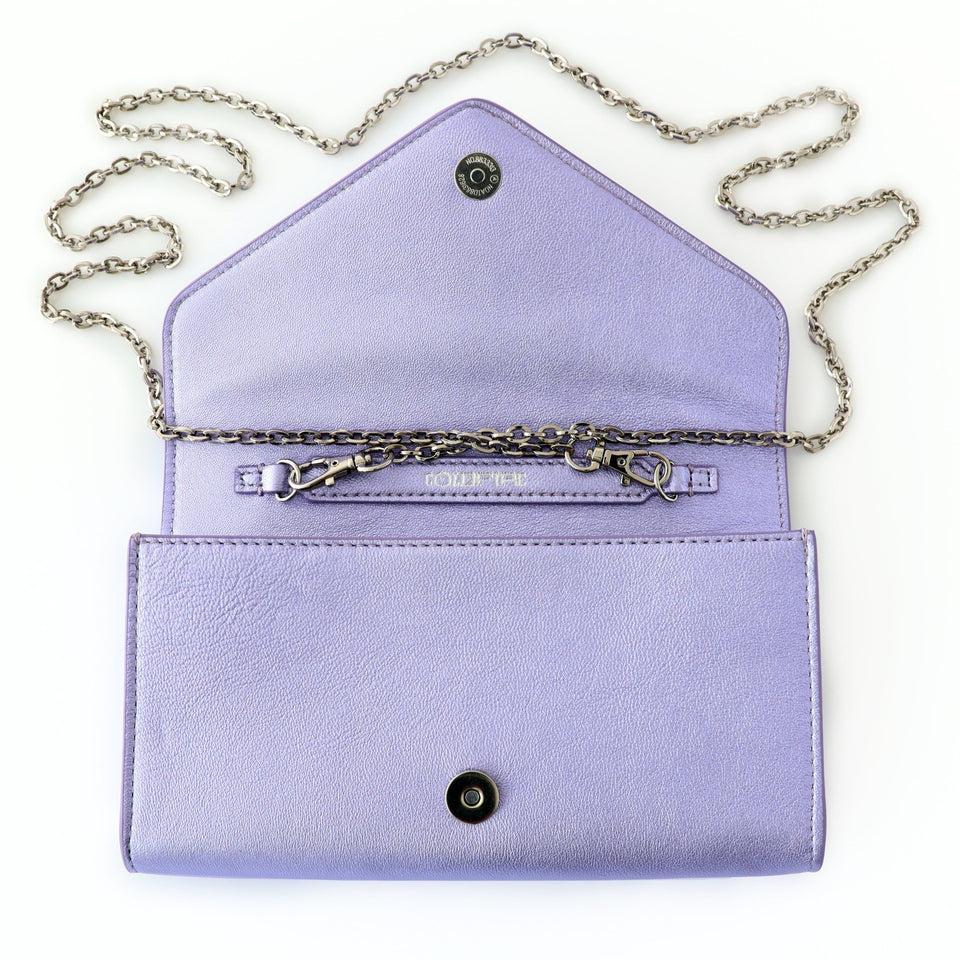 Small handbag - crossbody - genuine leather - Sirio Purple | COLDFIRE - COLDFIRE