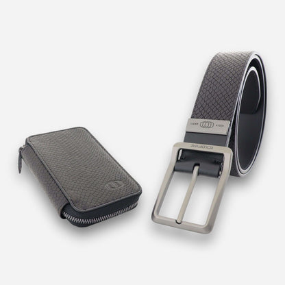 Venture Mini Zip (Black Edge)-cardholder-COLDFIRE